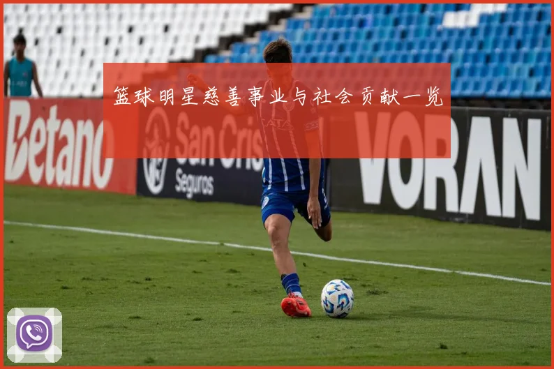 篮球明星慈善事业与社会贡献一览